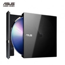 华硕SDR-08B1-U 8倍速 USB2.0 外置移动DVD光驱 黑色