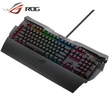 华硕 GK2000 有线游戏机械键盘ROG樱桃红轴台式电脑键盘