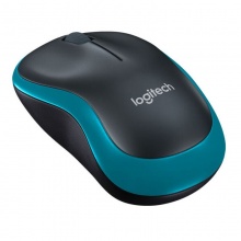 罗技（Logitech） M186无线鼠标 办公家用鼠标 蓝色