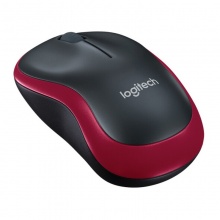 罗技（Logitech） M186无线鼠标 办公家用鼠标 红色