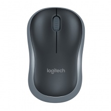 罗技（Logitech）M185 鼠标 无线鼠标 办公鼠标 黑/灰