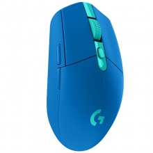 罗技G304 LIGHTSPEED蓝色无线游戏电竞鼠标 轻质便携 吃鸡鼠标  鼠标宏编程 蓝色
