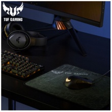 华硕TUF Gaming P3飞行堡垒 游戏鼠标垫 电竞鼠标垫 防滑耐磨 军绿色