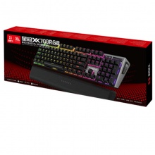 耕升 星极XK700机械键盘 游戏键盘红轴