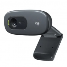 罗技C270高清网络摄像头 网络课程 远程教育 视频通话 麦克风台式机电脑摄像头