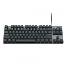罗技（Logitech）K835 TKL 机械键盘 青轴-黑 有线键盘 游戏办公键盘