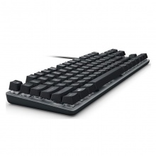 罗技（Logitech）K835 TKL 机械键盘 青轴-黑 有线键盘 游戏办公键盘