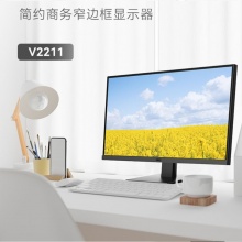 HKC  V2210 21.5英寸 全高清宽屏 支持壁挂 台式电脑显示器