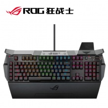 华硕ROG 狂战士 RGB 有线电竞游戏机械键盘 RGB背光 105键带掌托 黑色