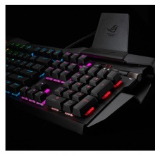 华硕ROG 狂战士 RGB 有线电竞游戏机械键盘 RGB背光 105键带掌托 黑色