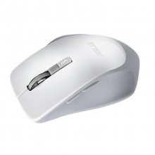 华硕 WT425 无线办公鼠标 人体工学鼠标 USB鼠标 白色
