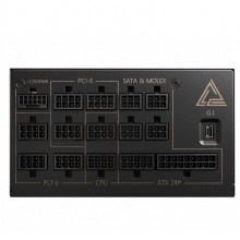 微星MEG Ai1300P PCIE5电源 额定1300W 台式机ATX标准版型电源