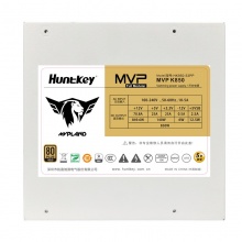 航嘉（Huntkey） MVP K850 台式机主机电脑电源 额定850W 白色版