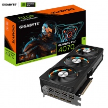 技嘉魔鹰GIGABYTE GeForce RTX 4070 Gaming OC 12G 电竞游戏设计智能学习电脑独立显卡支持4K