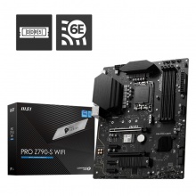 微星(MSI) PRO Z790-S WIFI DDR5电脑主板 支持 CPU 13700K/14700K/13900K (Intel Z790/LGA 1700)