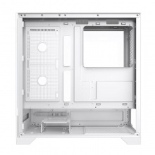航嘉（Huntkey）GX780A踏浪 游戏电脑台式机箱 270°海景房 支持ATX主板/360水冷 单机箱 白色