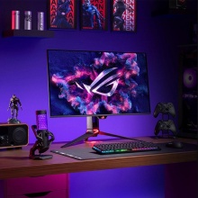 华硕ROG PG32UCDM超神 32英寸OLED显示器4K显示器240Hz显示器电竞G-sync 0.03msGTG响应 Type-C HDR400