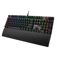 ROG 游侠2 NX PBT版 机械键盘 有线游戏键盘 NX雪武白轴 RGB背光键盘 104键 黑色