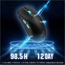 ROG龙鳞ACE AimPoint 36k传感器 游戏电竞鼠标 ROG掌机鼠标 轻量化54g 有线无线蓝牙三模鼠标 RGB