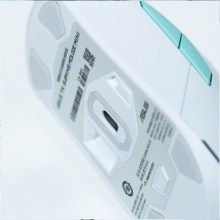 华硕（ASUS）天选游戏mini鼠标 无线三模 轻量化65g 对称手型 FPS英雄联盟LOL吃鸡鼠标 12000DPI RGB 月耀白