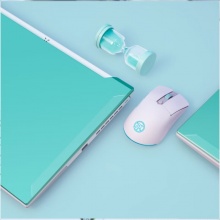 华硕（ASUS）天选游戏mini鼠标 无线三模 轻量化65g 对称手型 FPS英雄联盟LOL吃鸡鼠标 12000DPI RGB 月耀白