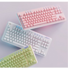 罗技(G)极光无线机械键盘 电竞游戏键盘 RGB灯效 87键三模连接 白色电脑笔记本女生 G715 GX-Tactile(类茶轴)