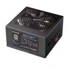 航嘉(Huntkey) WDK系列金牌电源模组版WD750K-750W原生PCIE5.0接口 金牌