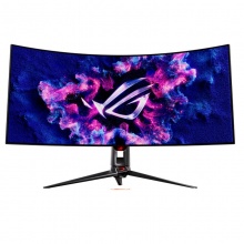 华硕（ASUS）玩家国度 ROG Swift PG39WCDM 39英寸 4K OLED曲面屏显示器 240hz高刷 电竞游戏带鱼屏 24年新款 黑色