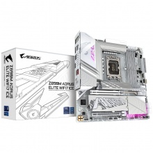 技嘉冰雕Z890M AORUS ELITE WF7 ICE DDR5主板 支持CPU Ultra U7-265K U5-245K LGA 1851