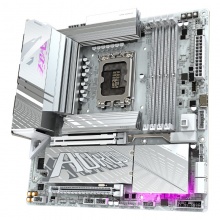 技嘉冰雕Z890M AORUS ELITE WF7 ICE DDR5主板 支持CPU Ultra U7-265K U5-245K LGA 1851