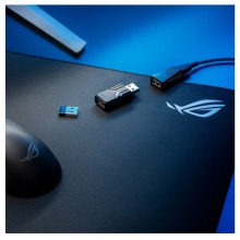 ROG鼠标回报率加速器 至高可达8K回报率 降低延迟 提高精准度 兼容多款ROG键盘/鼠标 黑色