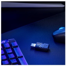 ROG鼠标回报率加速器 至高可达8K回报率 降低延迟 提高精准度 兼容多款ROG键盘/鼠标 黑色