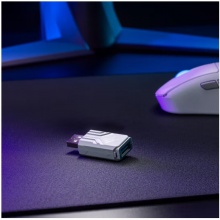 ROG鼠标回报率加速器 至高可达8K回报率 降低延迟 提高精准度 兼容多款ROG键盘/鼠标 白色