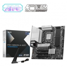 微星PRO B860M-A WIFI主板 (Intel B860/LGA 1851）