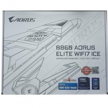 技嘉（GIGABYTE）B860 AORUS ELITE WF7 ICE主板 (Intel B860/LGA 1851）