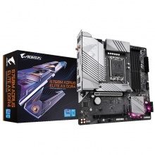 技嘉（GIGABYTE） B760M AORUS ELITE AX DDR4（银白色）主板
