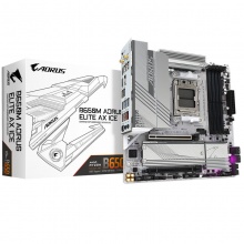 技嘉（GIGABYTE）冰雕 B650M AORUS ELITE AX ICE   (冰雕 白色）主板