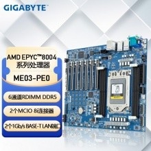 技嘉（GIGABYTE）ME03系列 EPYC 8004霄龙服务器主板 DDR5 ME03-PE0 单路主板