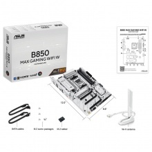 华硕B850 MAX GAMING WIFI W主板