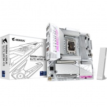 技嘉（GIGABYTE）冰雕B860M AORUS ELITE WIFI6E ICE DDR5主板