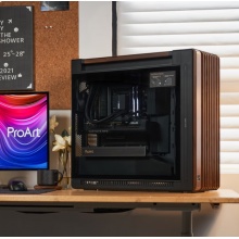 华硕（ASUS）ProArt创艺国度PA602胡桃木艺版机箱