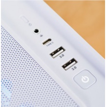 华硕（ASUS）PRIME  灵光岛AP202  机箱 白色