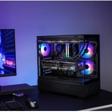 华硕（ASUS）彗星  SI-A01 海景房机箱 黑色 支持M-ATX