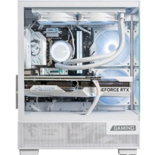 微星（MSI）PAG PANO M110L WHITE 水晶塔机箱