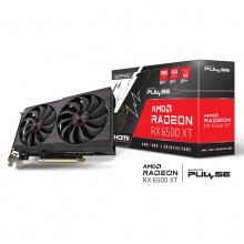 蓝宝石（Sapphire） RX6500XT 4GB D6白金 OC 台式机电脑独立显卡